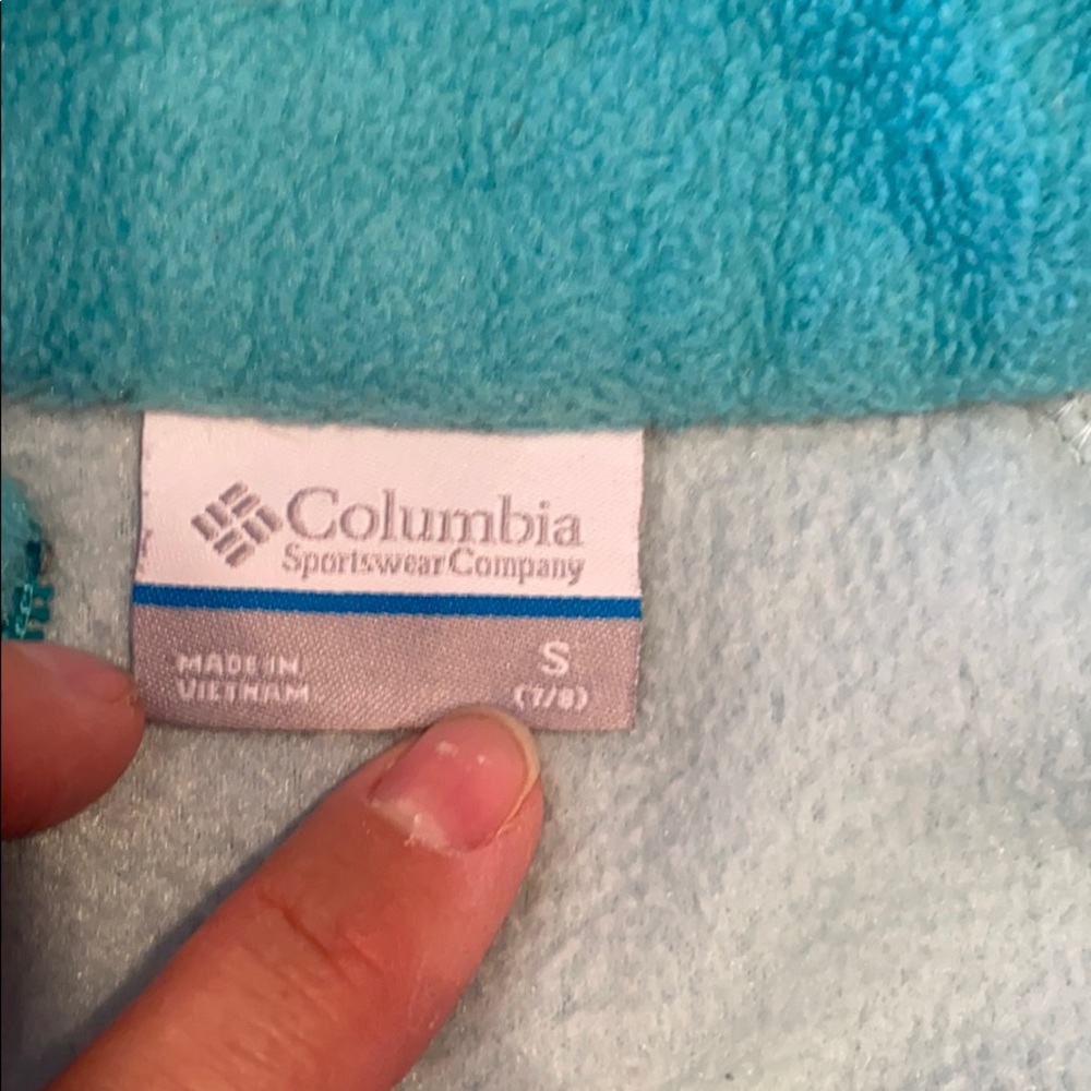 Girls Columbia jacket size small 7/8 - Picture 3 of 5